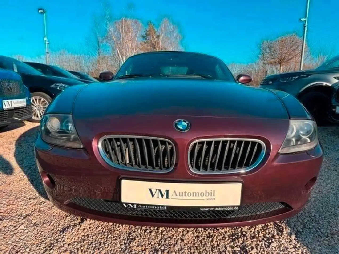 BMW Z4 2.2i Automatik*Navi*SitzHz.*Klima*Leder Rot - 2