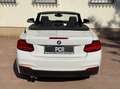 BMW 220 i Cabrio M Sport LED AHK SPORTAUTM. NAVI Blanc - thumbnail 7