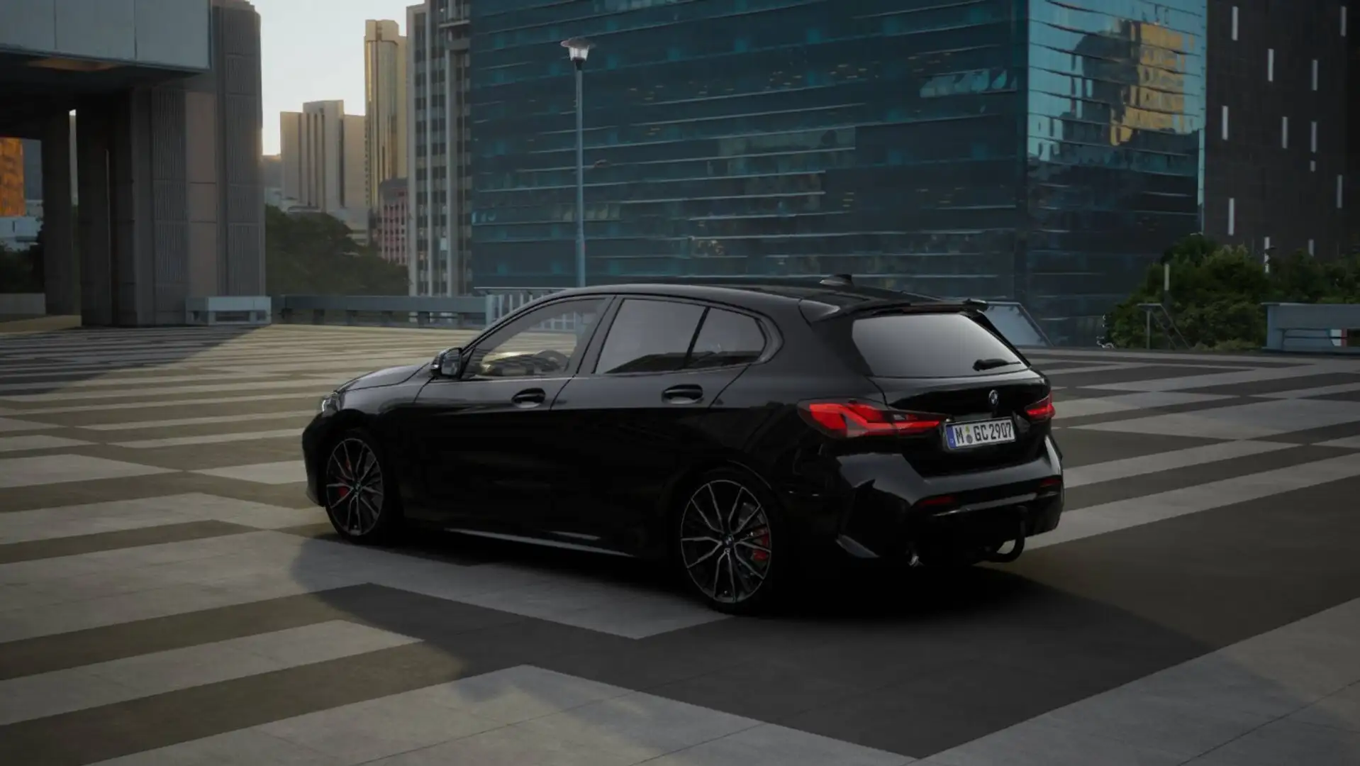 BMW 118 i 5-türer ///M-Sport PRO M-Sitz HiFi AHK NP47.4 Schwarz - 2