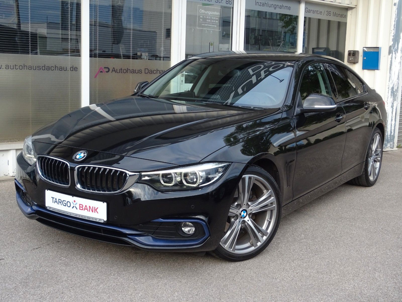 BMW 420 420d Gran Coupé Aut Sport Line 19" Navi LED AHK — photo 3