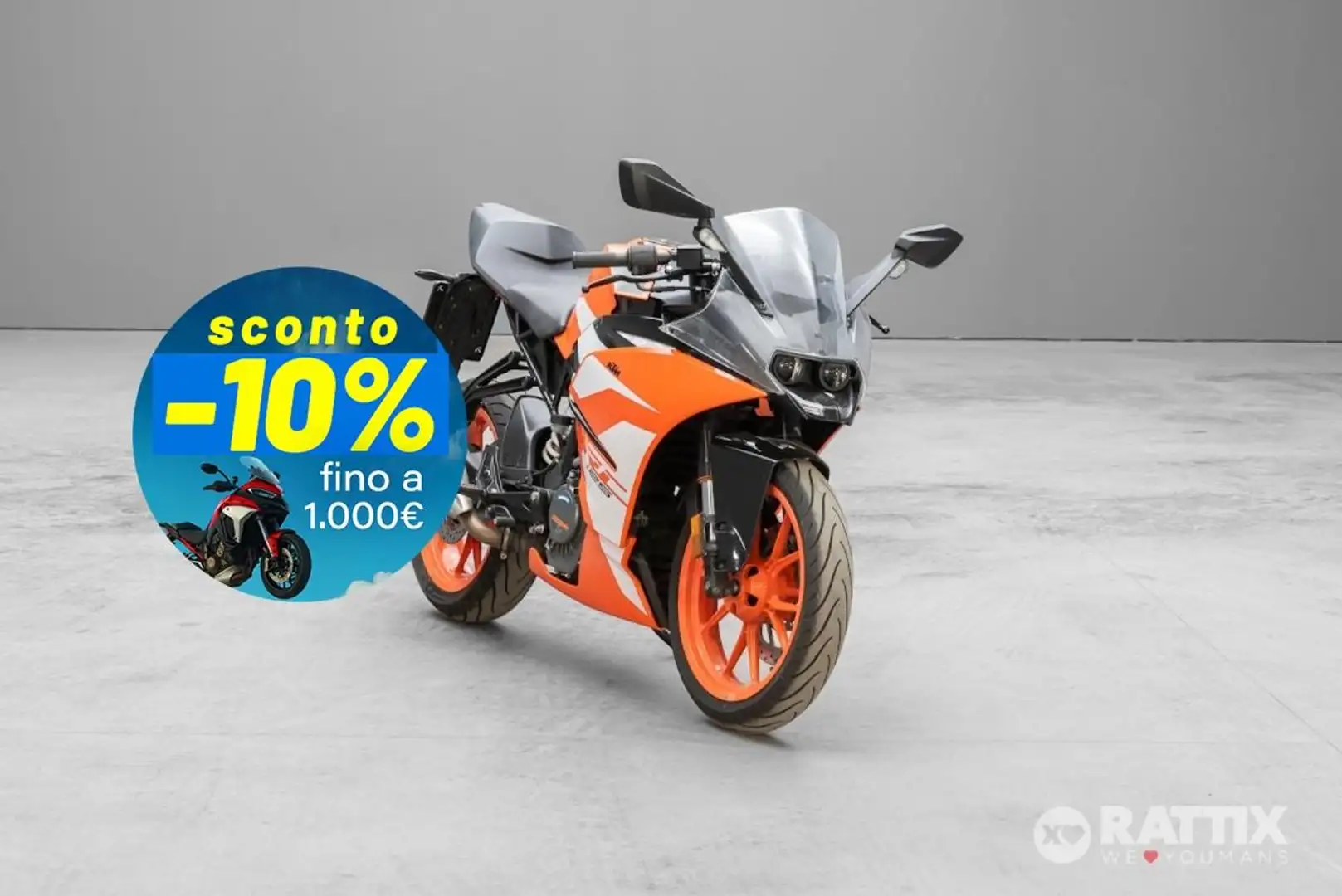 KTM RC 125 Abs Orange - 1