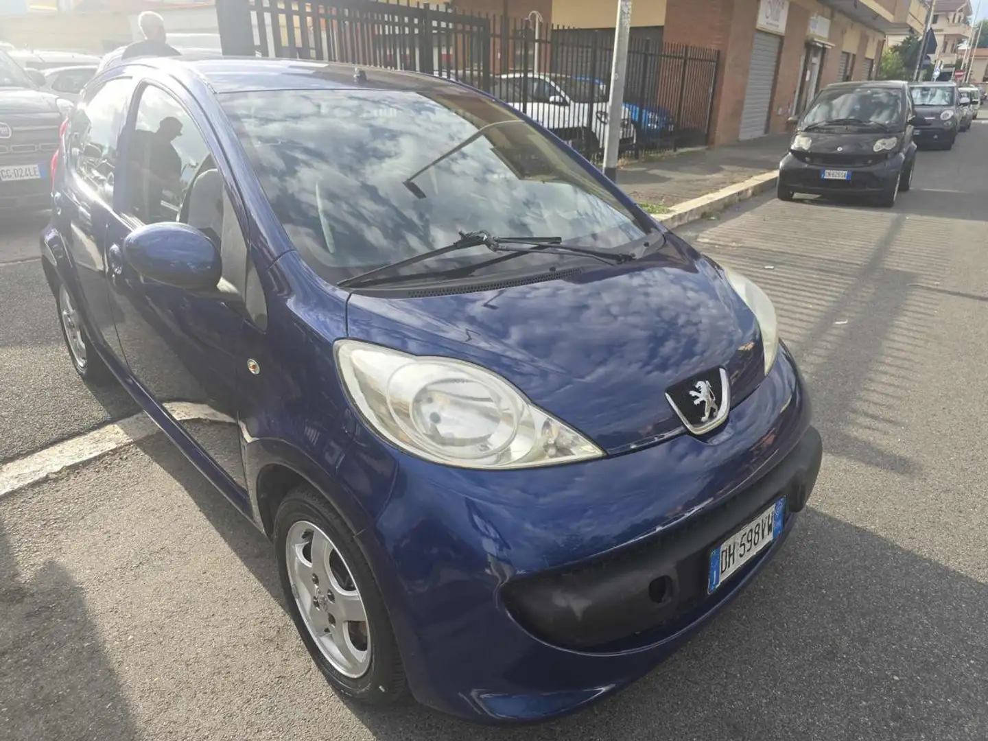Peugeot 107 1.0 68CV 5 PORTE CLIMA SERVO. Desir SOLO 101000 KM Blu/Azzurro - 2