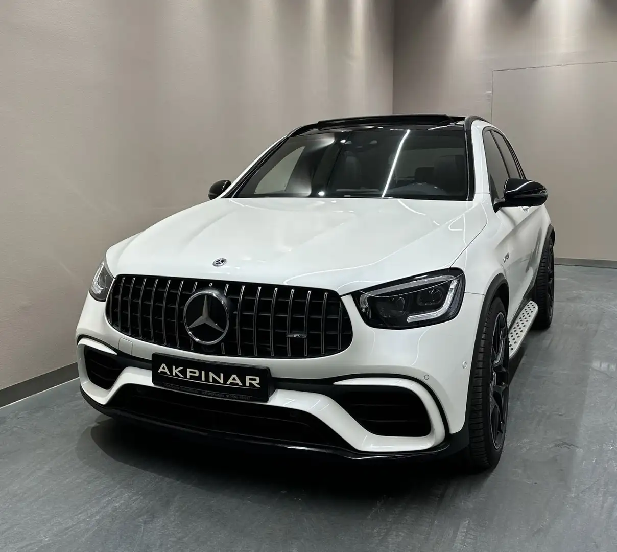 Mercedes-Benz GLC 63 AMG GLC63 S AMG *NIGHT PAKET*BURMESTER*PANO* Blanc - 2