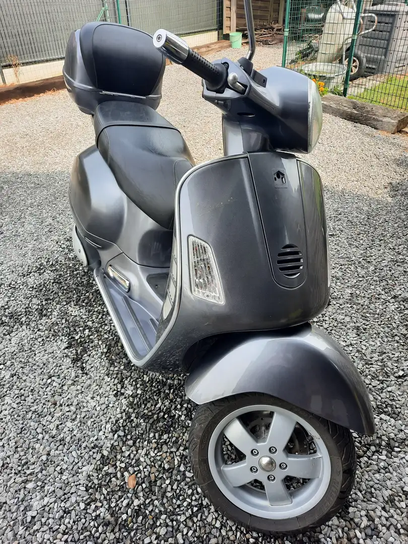 Vespa GT 200 Piaggio Argent - 1