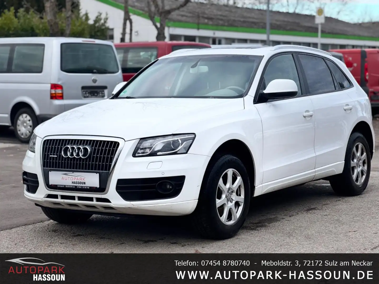 Audi Q5 2.0 TFSI quattro AHK Xenon-Plus Navi Pano Klimaaut Weiß - 1