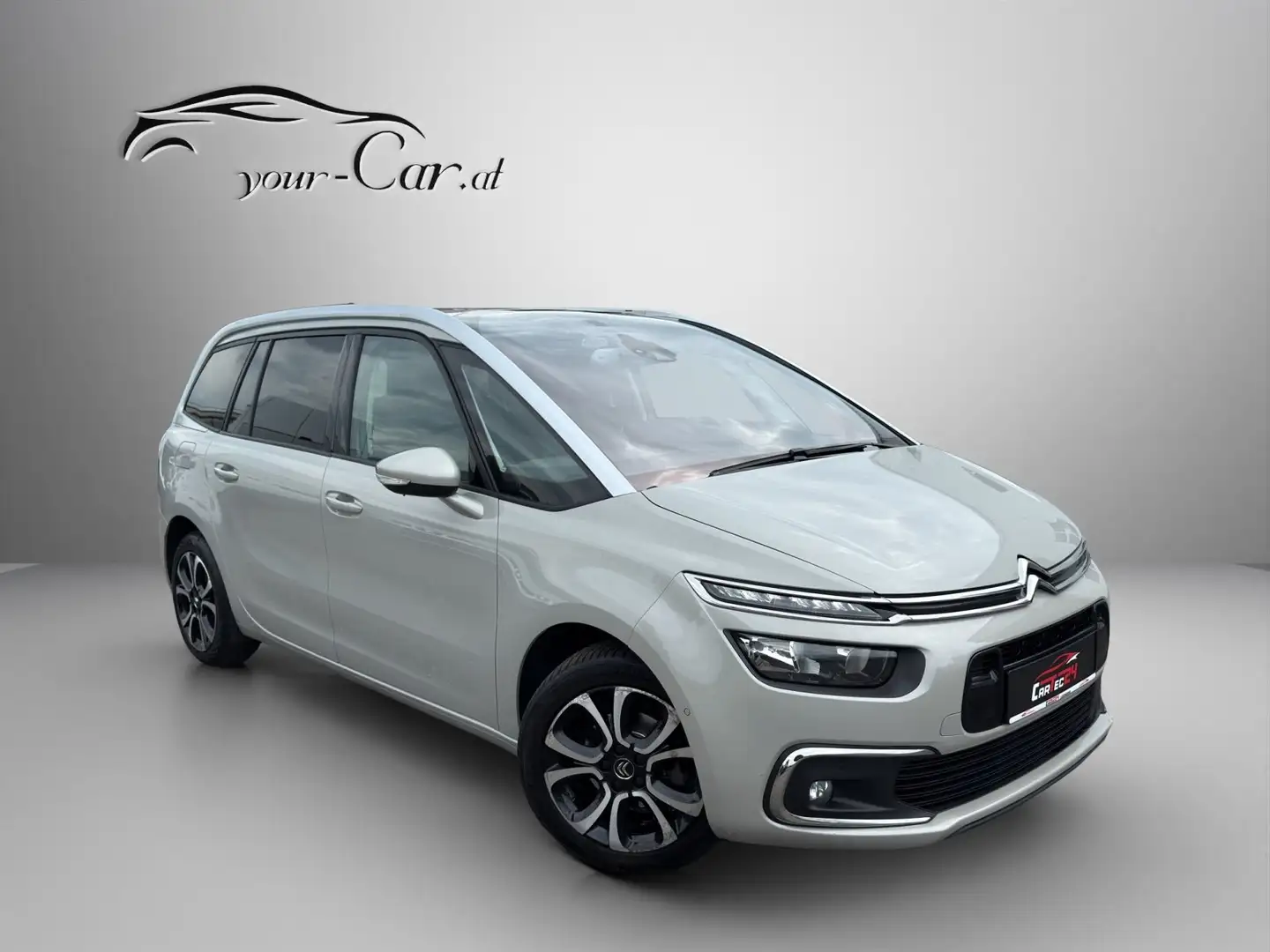 Citroen Grand C4 SpaceTourer 1,5 BHDI 130 S&S EAT8 Shine *7-Sitzer, ACC, AHK* Grau - 1