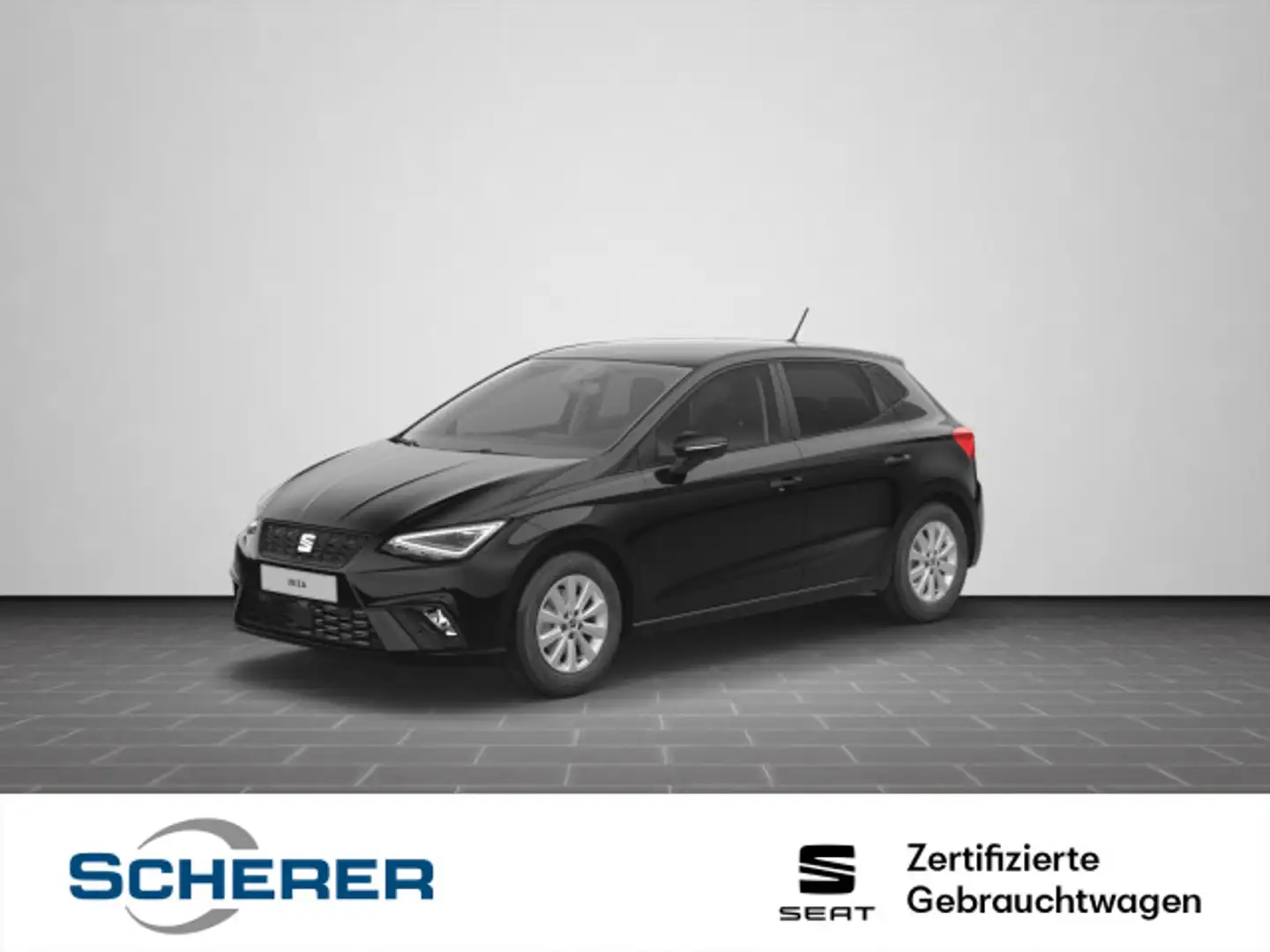 SEAT Ibiza 1.0 TSI LED NAVI RFK EPH ACC KESSY Schwarz - 1