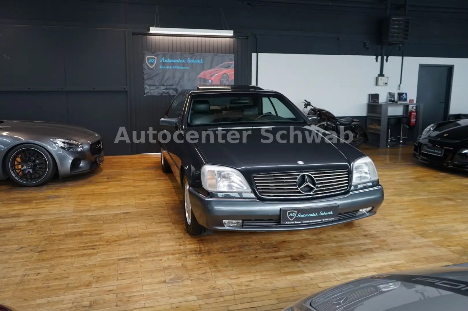 Mercedes-Benz S 500 SEC-LEDER-SCHiEBEDACH-TEMPOMAT-KLiMA Zwart - 1