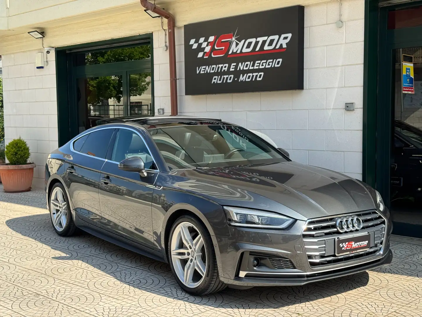 Audi A5 SPB 40 TDI S LINE QUATTRO 190CV S-TRONIC FULL Grigio - 1