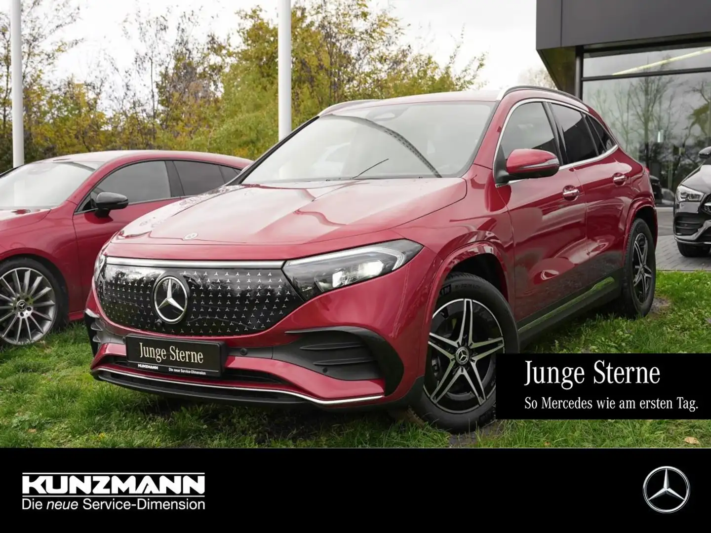 Mercedes-Benz EQA 300 4M AMG MBUX Navi 360° NP 64.819€ EasyP Rot - 1