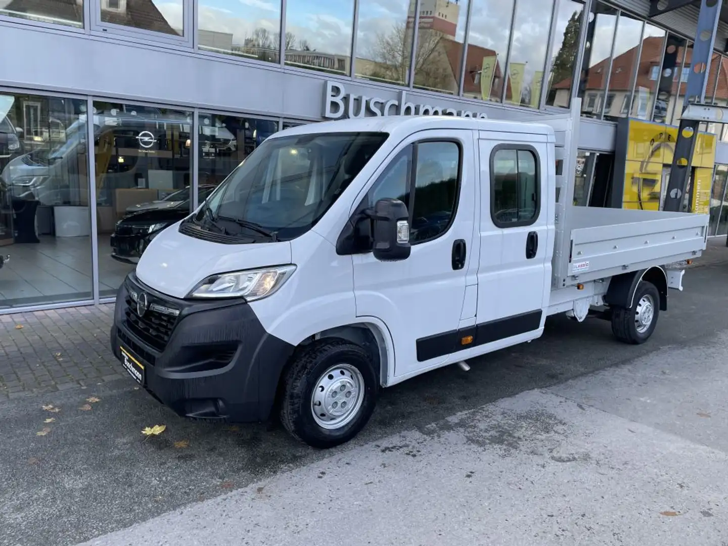 Opel Movano Doppelkabine Pritsche 2,2 D L3 White - 1