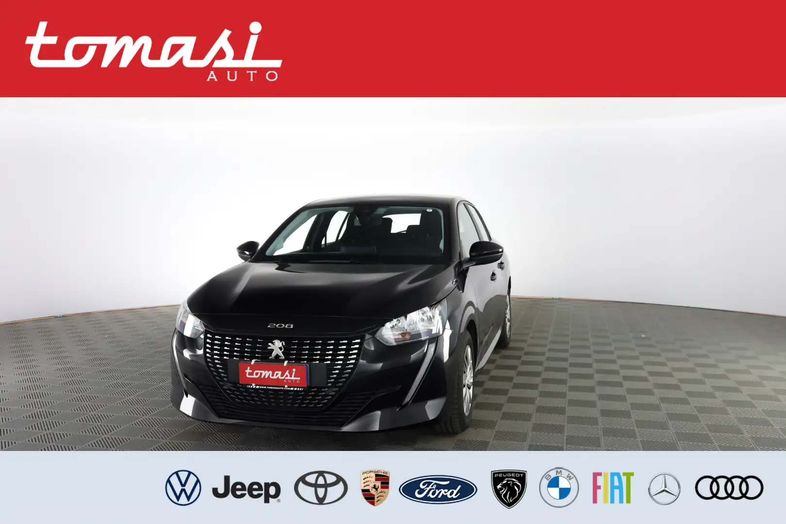 Peugeot 208 PureTech 75 S&S 5 porte Active Nero - 1