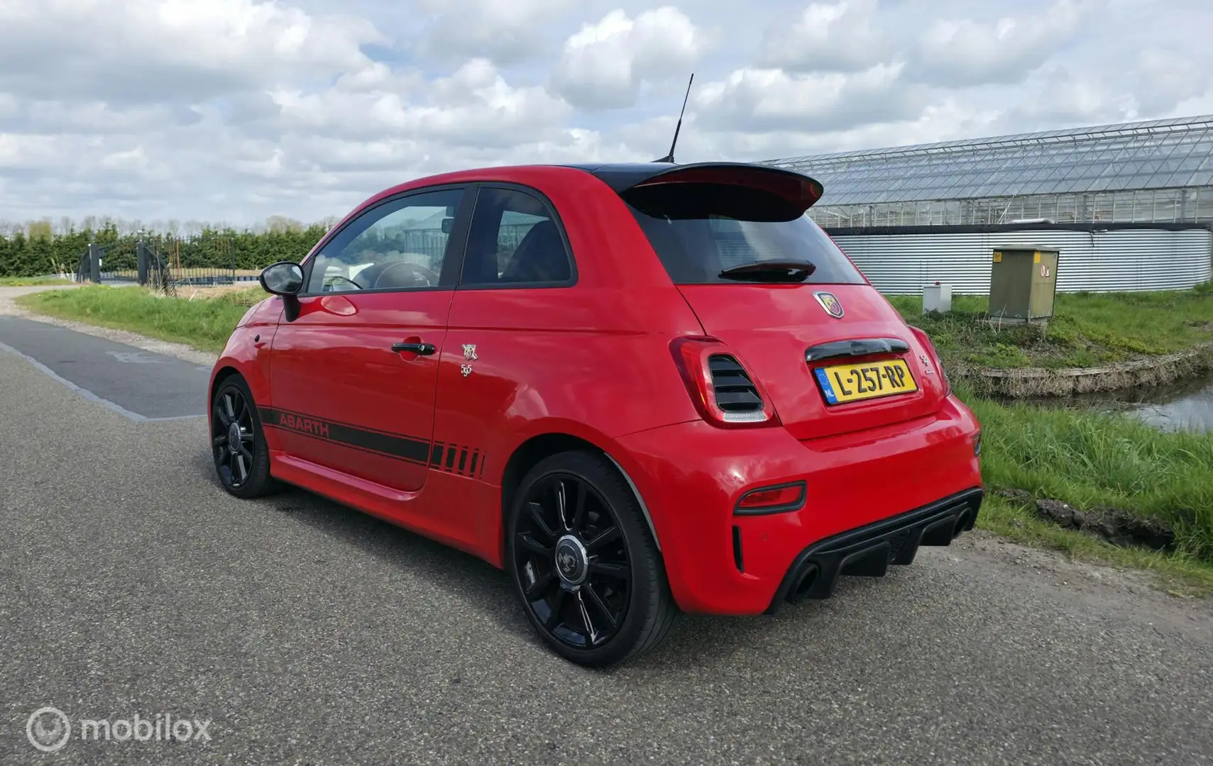 Fiat 500 Abarth 1.4 T-Jet Turismo / Carbon stoelen / Beats Rojo - 2