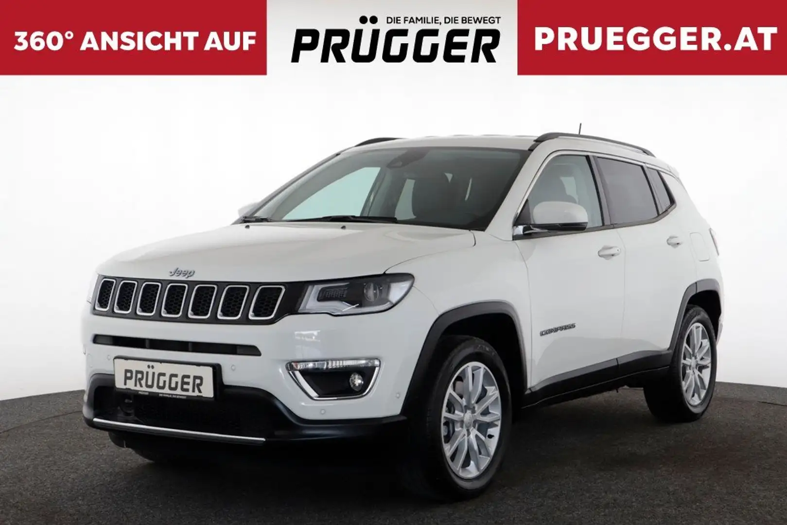 Jeep Compass 1.3 PHEV LIMITED Autom ALLRAD NAVI LED Weiß - 1