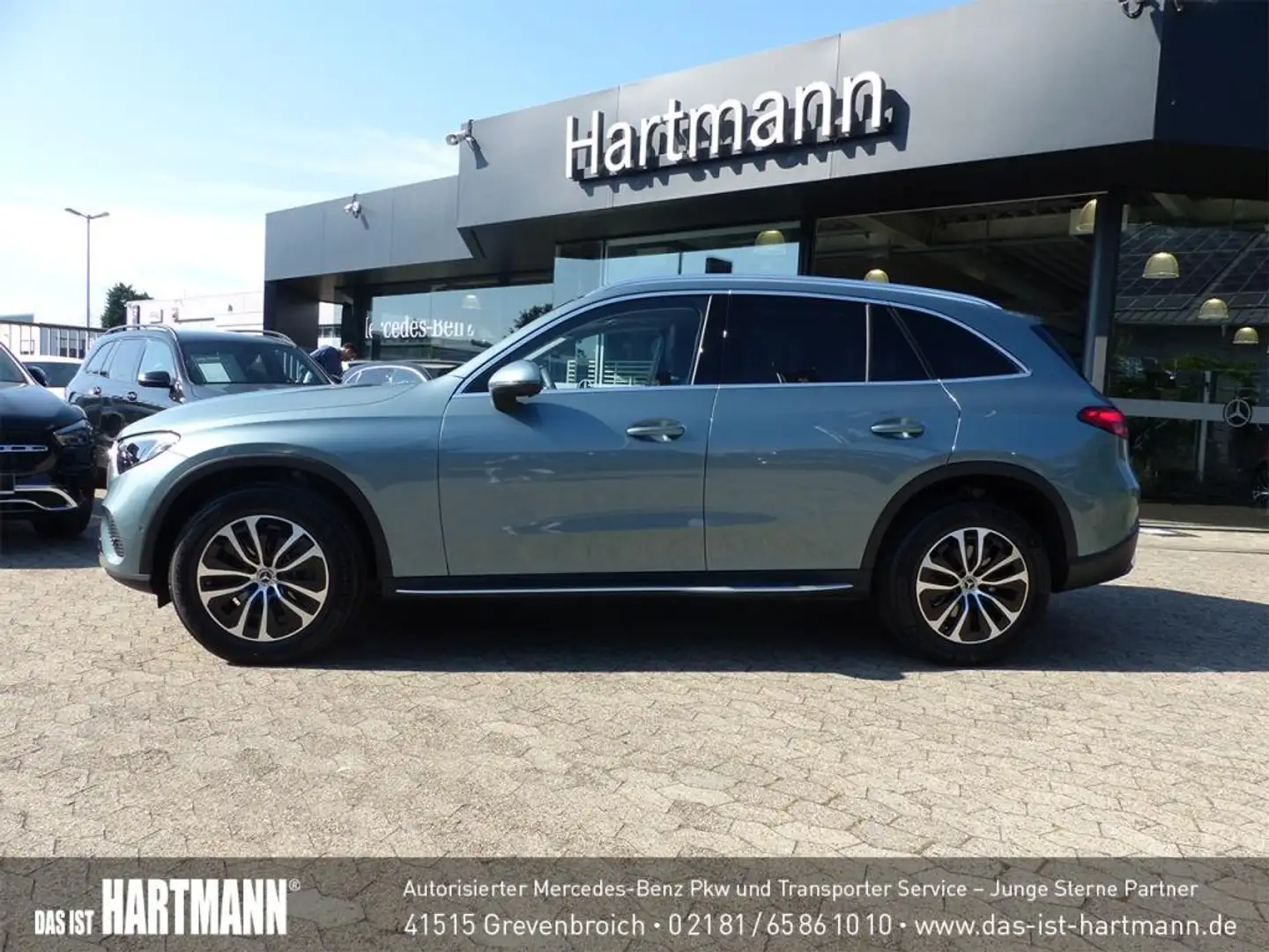 Mercedes-Benz GLC 200 4M AVANTGARDE+AHK+PANO+360°KAM+ENERGIZIN Zilver - 2