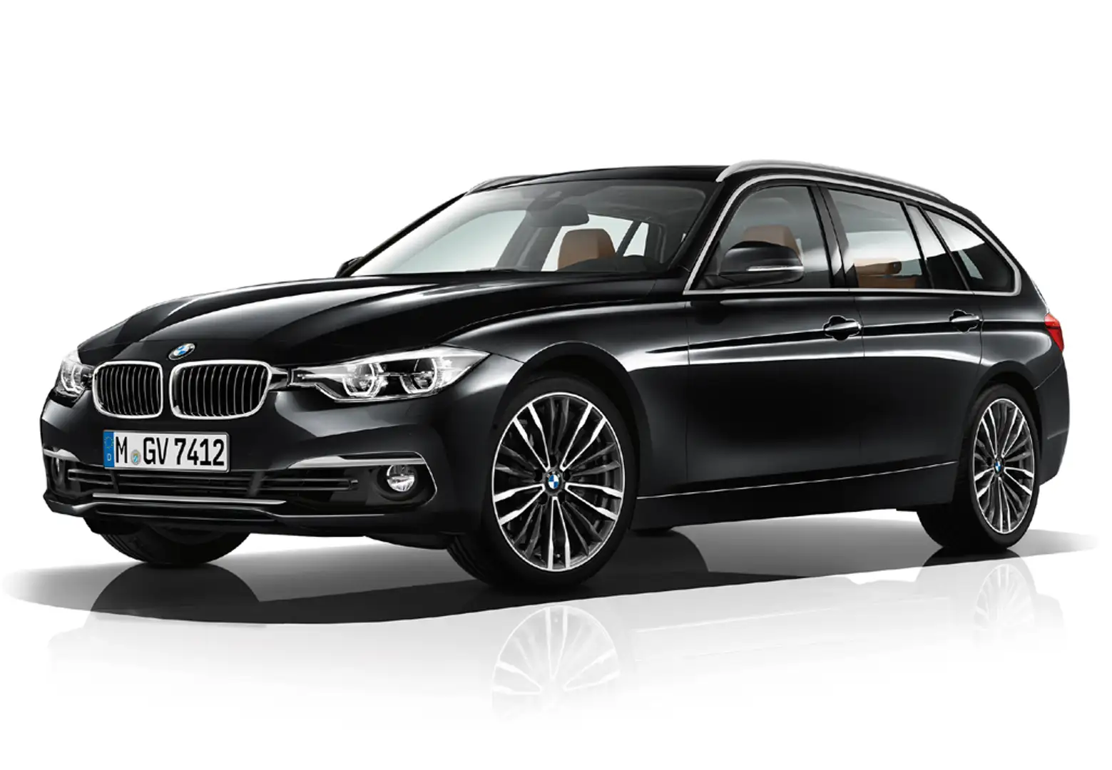 BMW 318 318d Touring Negro - 1