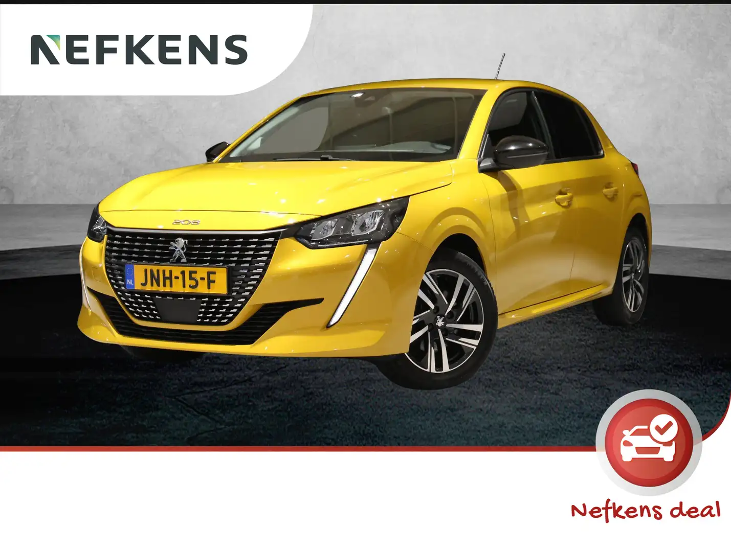 Peugeot 208 Allure pack 100 pk | Keyless Entry | Adaptieve Cru Geel - 1