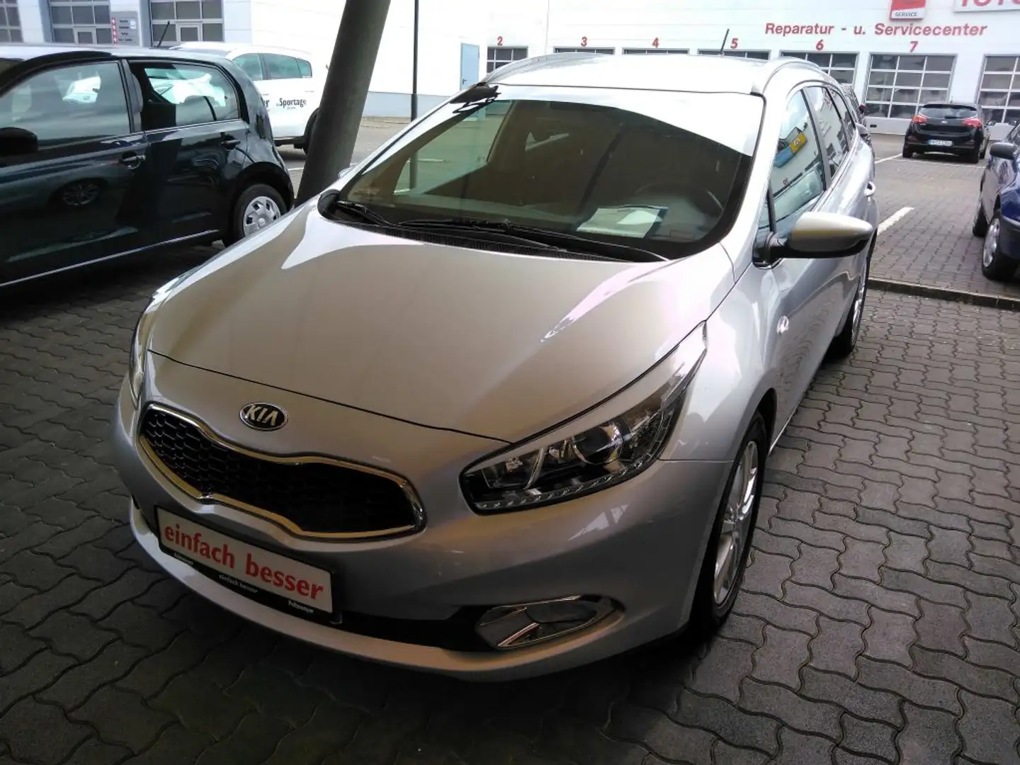 Kia Ceed / cee'd Silber - 1