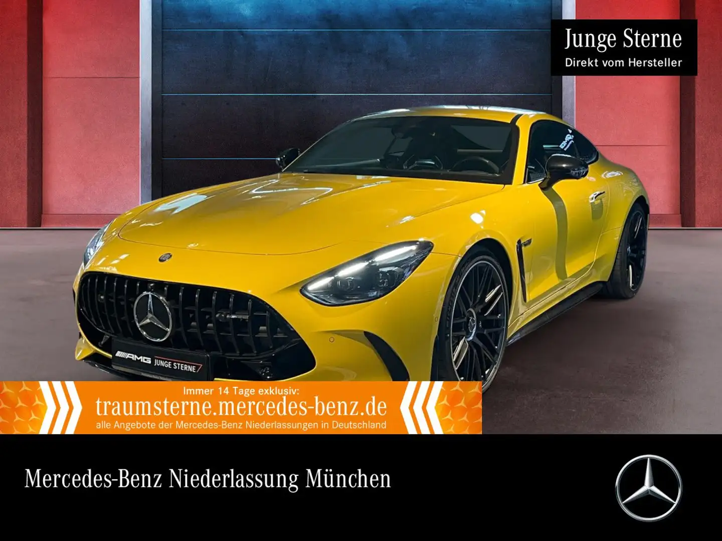 Mercedes-Benz AMG GT 63  Cp. 4M AeroPak Perf-Sitze Burmester PTS Gelb - 1