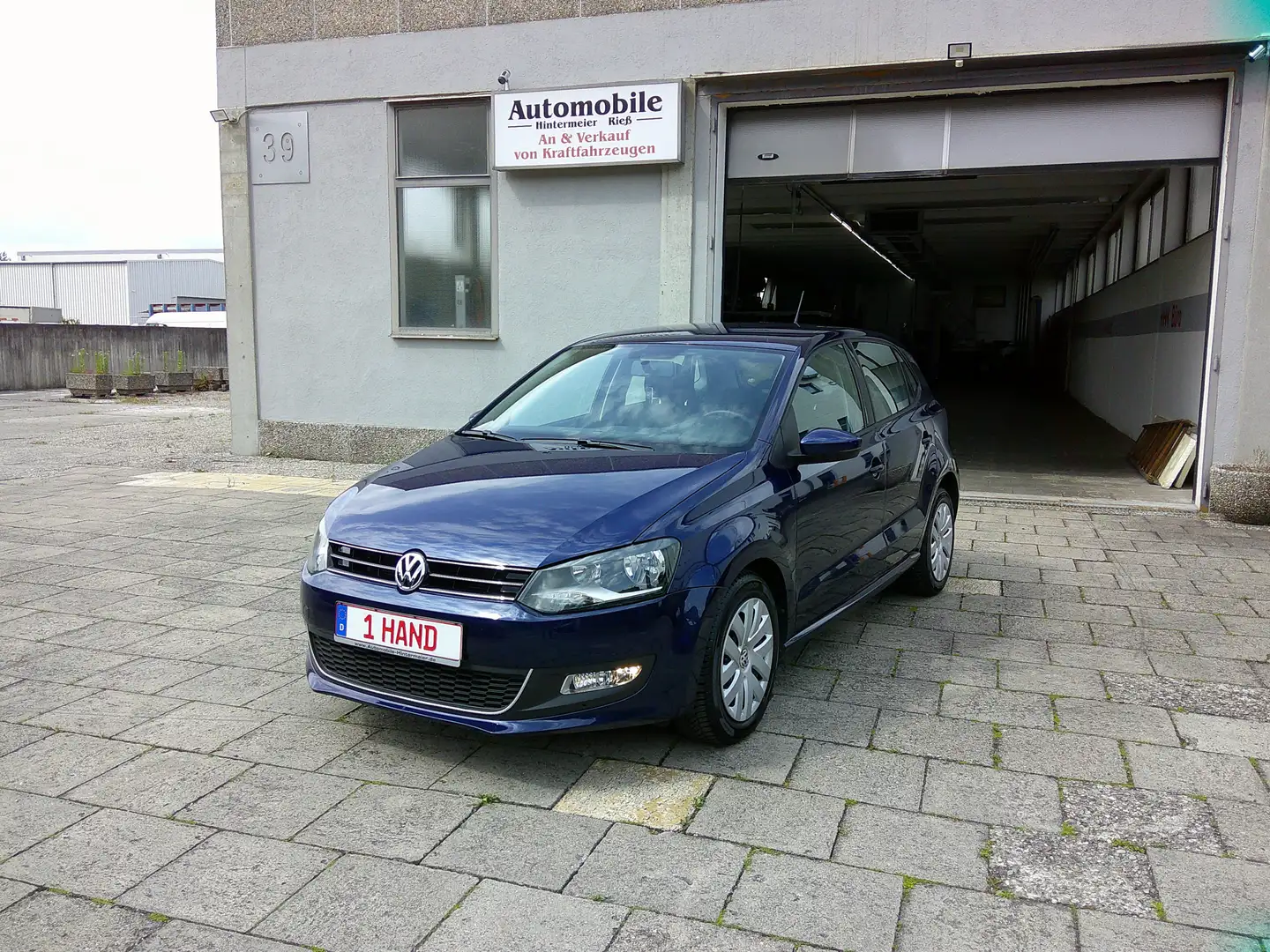 Volkswagen Polo 1.2 TSI Comfortline/1.Hand/Scheckheft. Bleu - 1