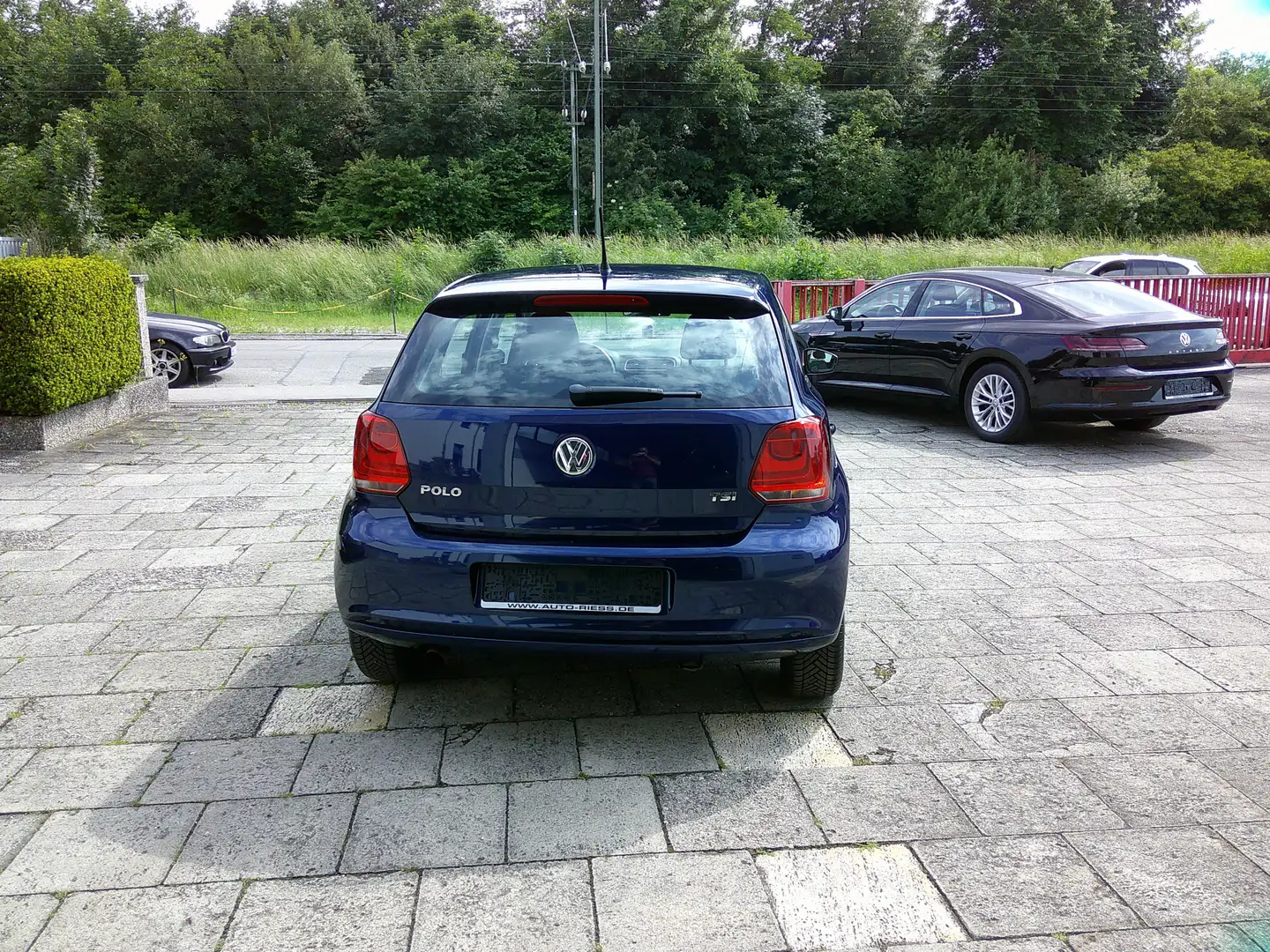 Volkswagen Polo 1.2 TSI Comfortline/1.Hand/Scheckheft. Bleu - 2