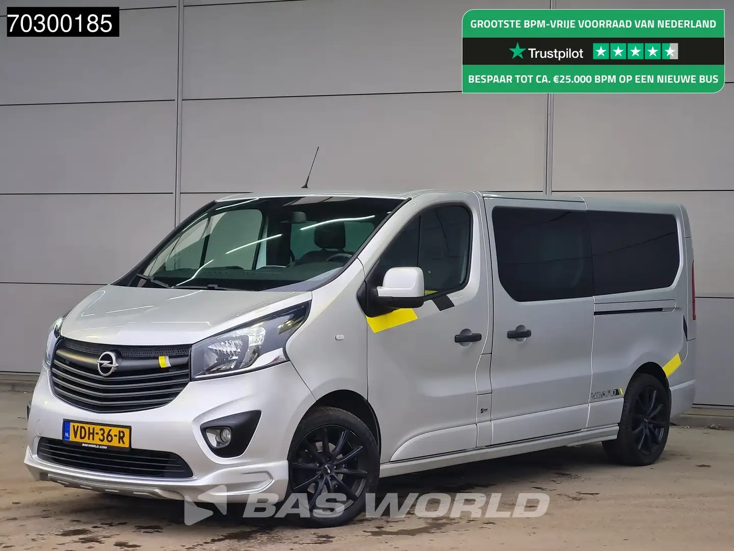 Opel Vivaro 145PK IRMSCHER Dubbel Cabine 2x Schuifdeur L2H1 Tr Zilver - 1