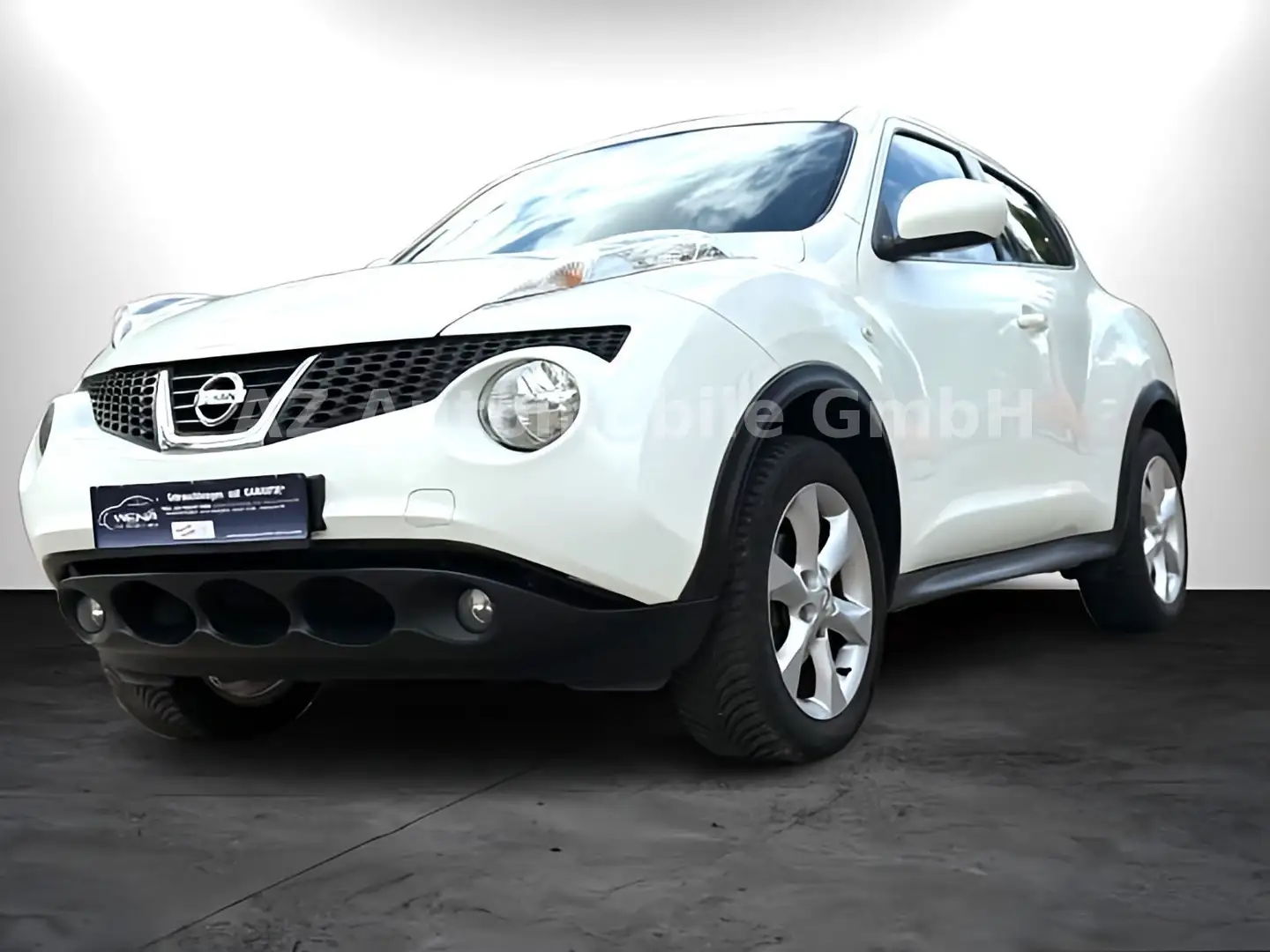 Nissan Juke 1,6 5TÜRIG/TEMPOMT/KLIMA/TÜV NEU/GARANTIE Weiß - 1