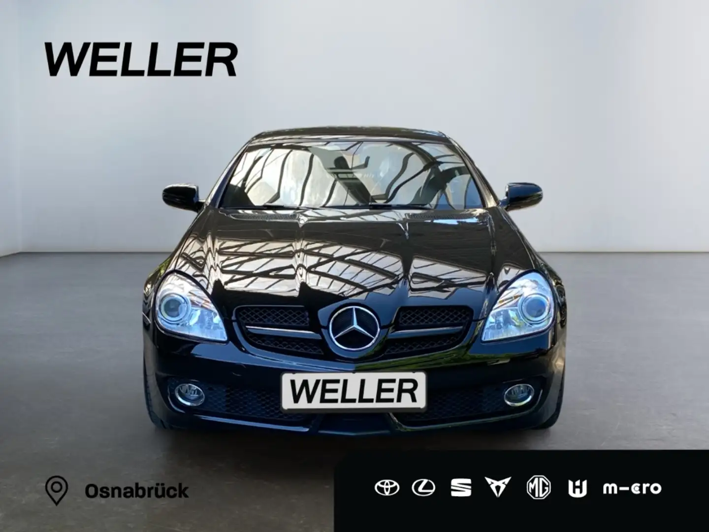 Mercedes-Benz SLK 200 Kompressor *Leder*Windschott*LMF*SHZ* Nero - 2