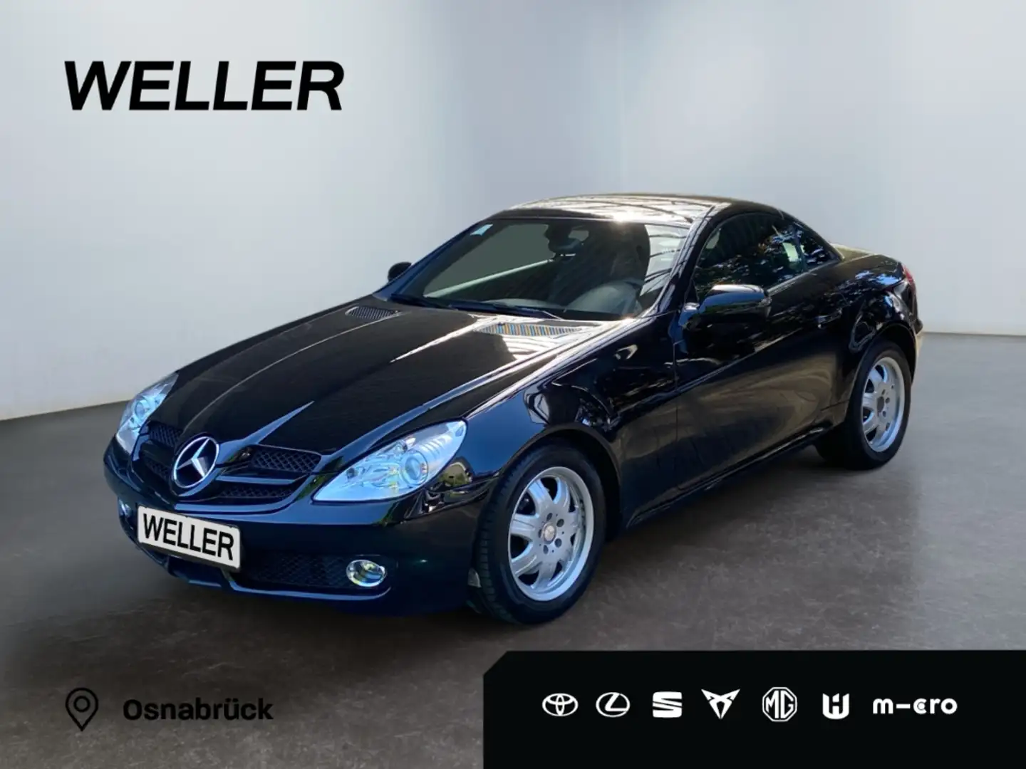Mercedes-Benz SLK 200 Kompressor *Leder*Windschott*LMF*SHZ* Nero - 1