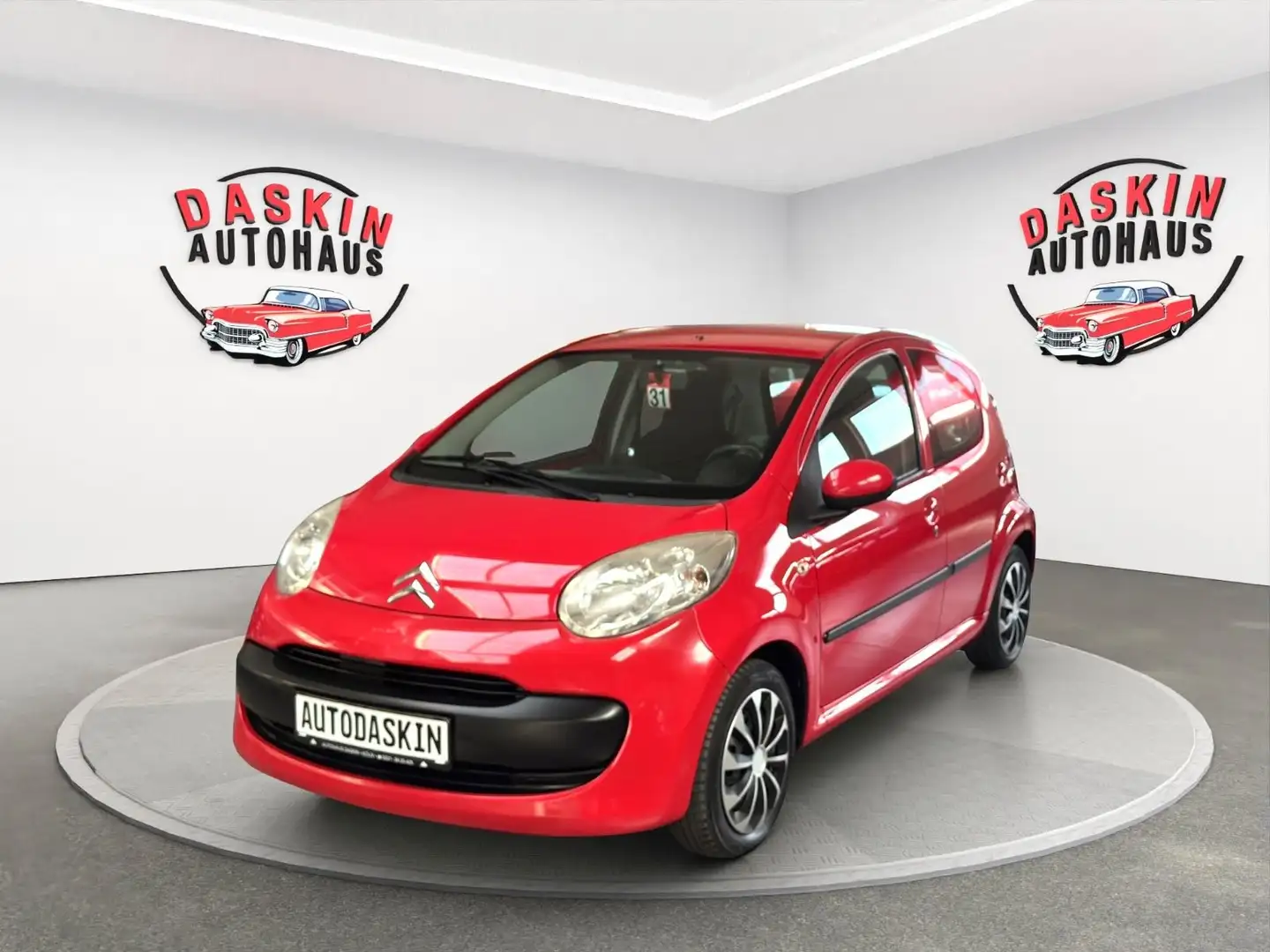 Citroen C1 Style KLIMA/TÜV+AU NEU Rot - 2