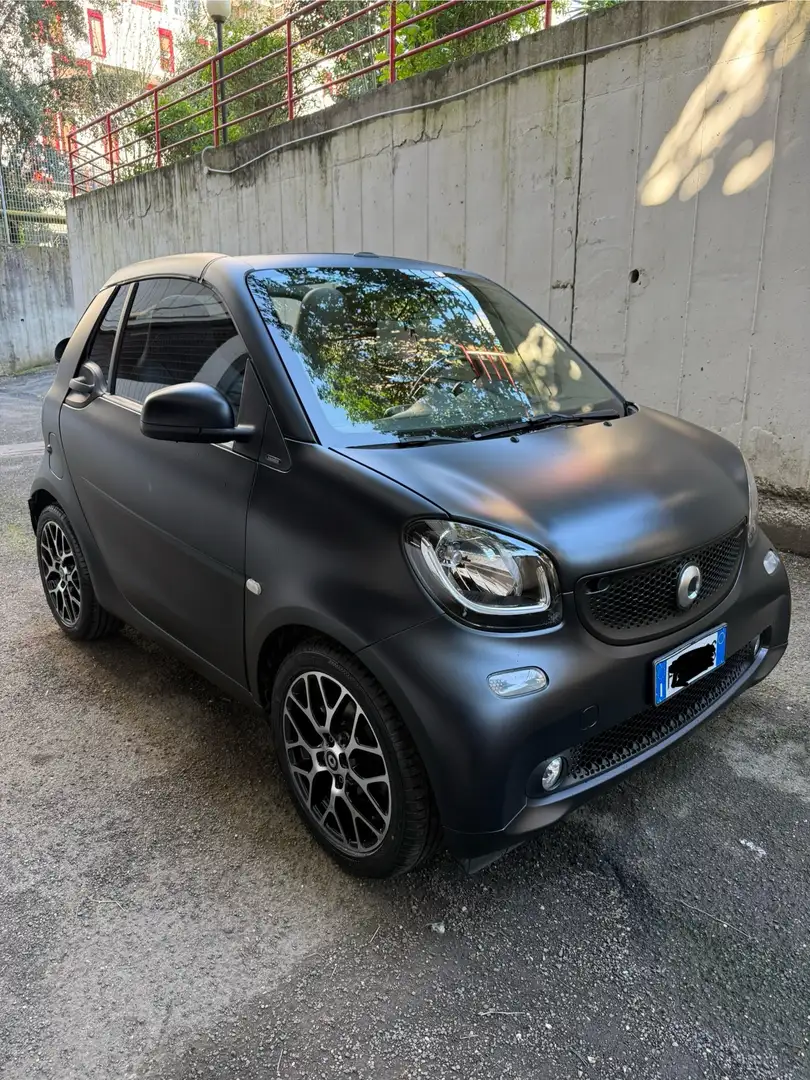 smart city-coupé/city-cabrio Fortwo cabrio 52kw twinamic Negru - 2