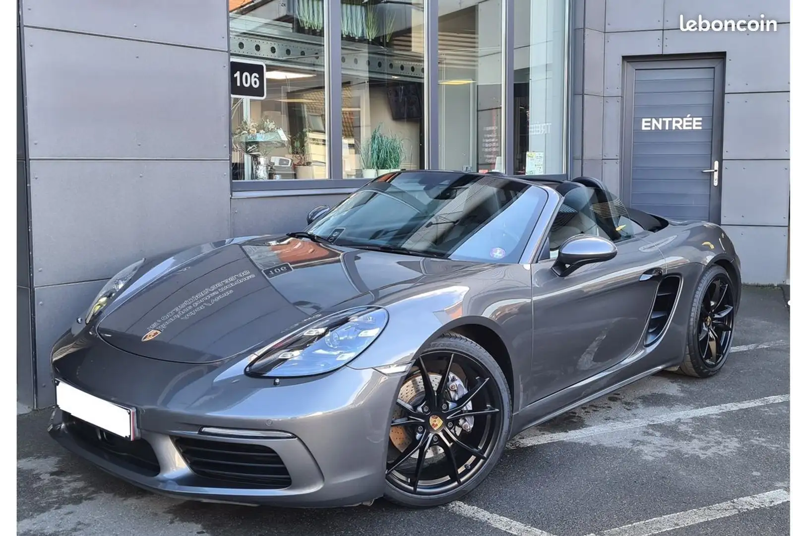 Porsche 718 Boxster Boite automatique PDK Gris - 1