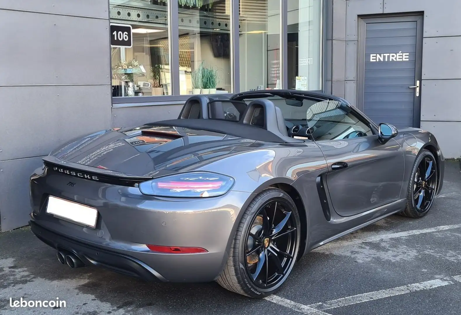 Porsche 718 Boxster Boite automatique PDK Gris - 2