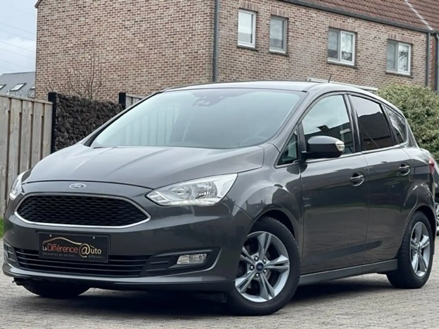 Ford C-Max 1.0 EcoBoost Business Class S/S - Clim - GPS - JA Gris - 1