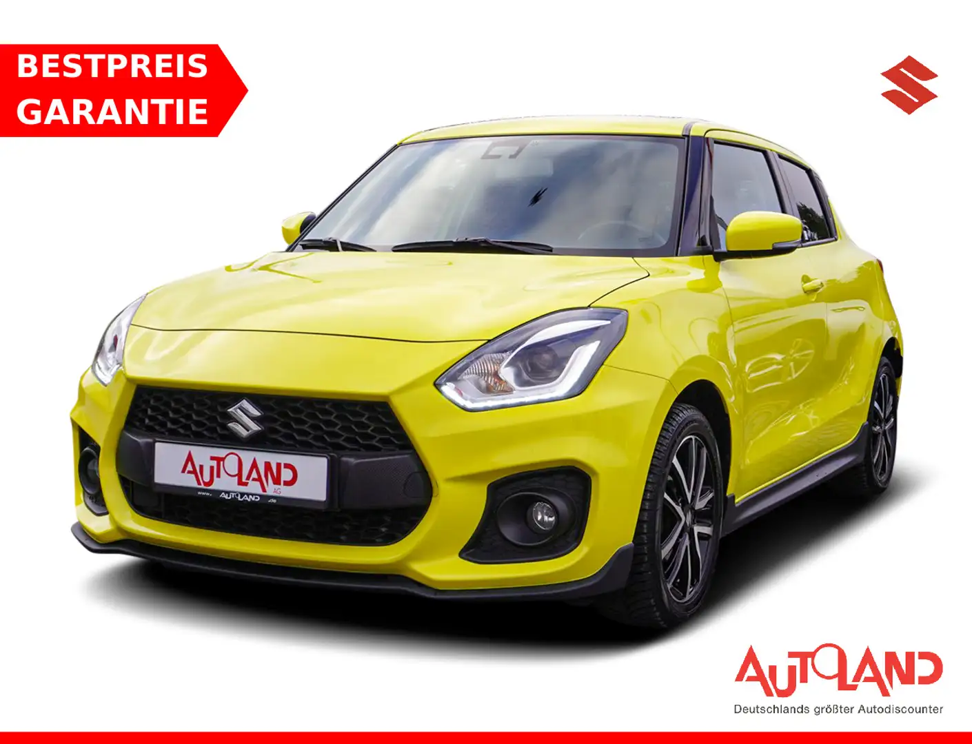 Suzuki Swift 1.4 Sport LED ACC Navi Spurhalte DAB AUX Amarillo - 1