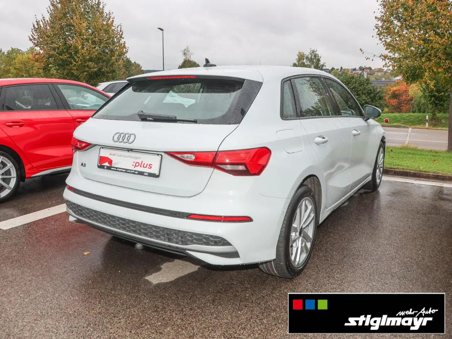 Audi A3 Advanced 35 TFSI AHK+KAMERA+NAVI Weiß - 2