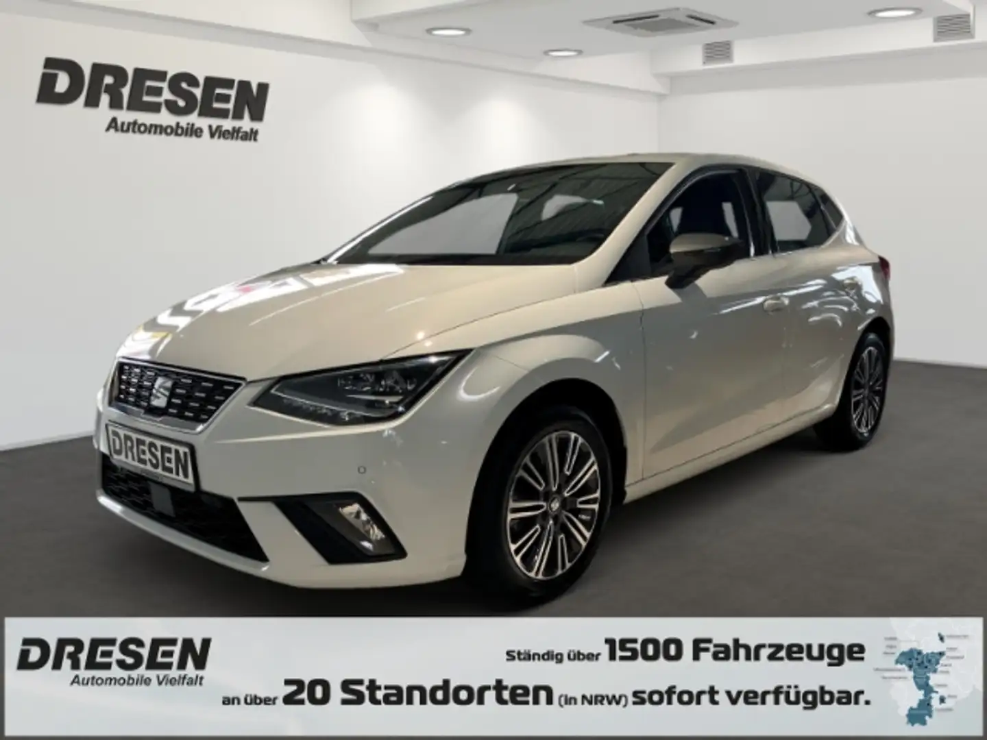 SEAT Ibiza 1.0 TSI Xcellence OPF / Sitzheizung/ Multifunktion Weiß - 1