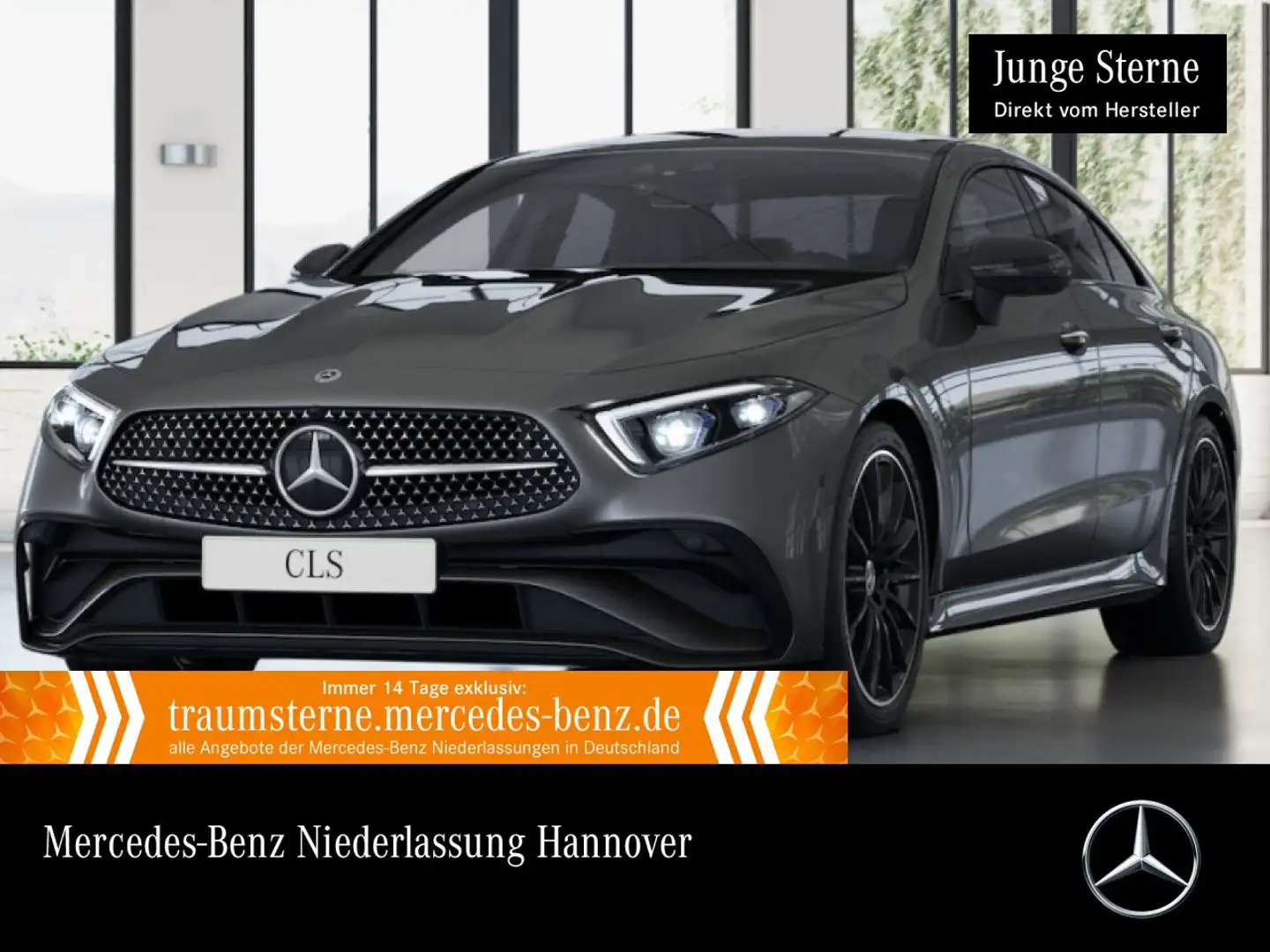 Mercedes-Benz CLS 450 Cp. 4M AMG Fahrass WideScreen Multibeam 9G Grau - 1