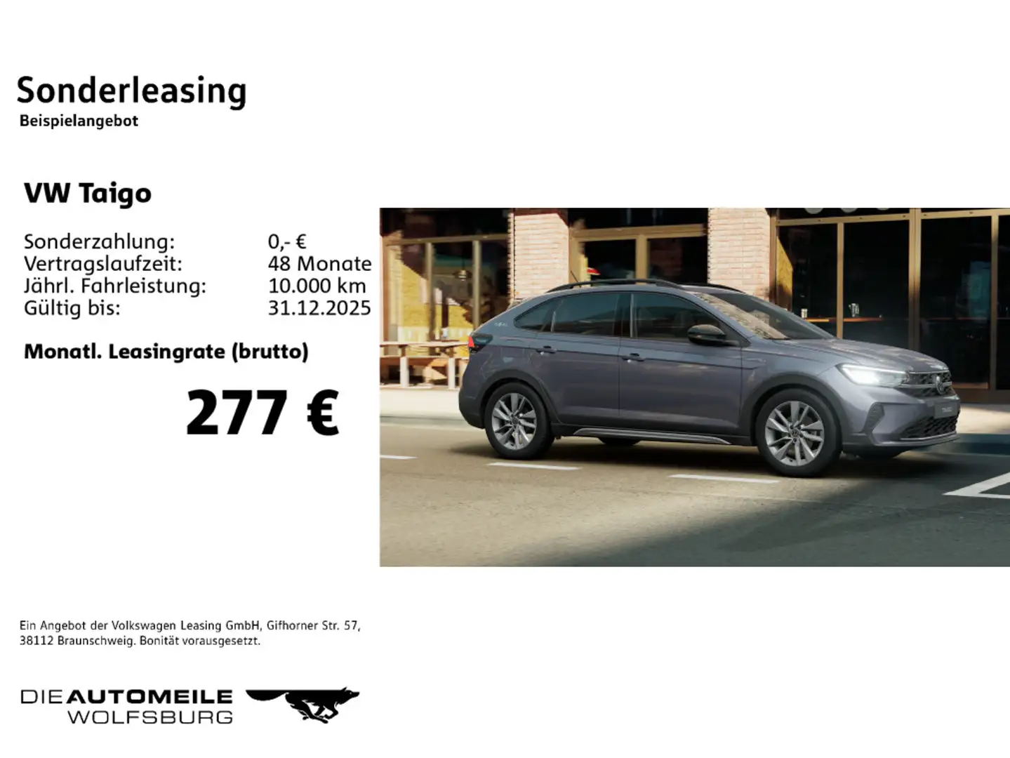 Volkswagen Taigo 1.0 TSI DSG Goal LED/ACC Grau - 2