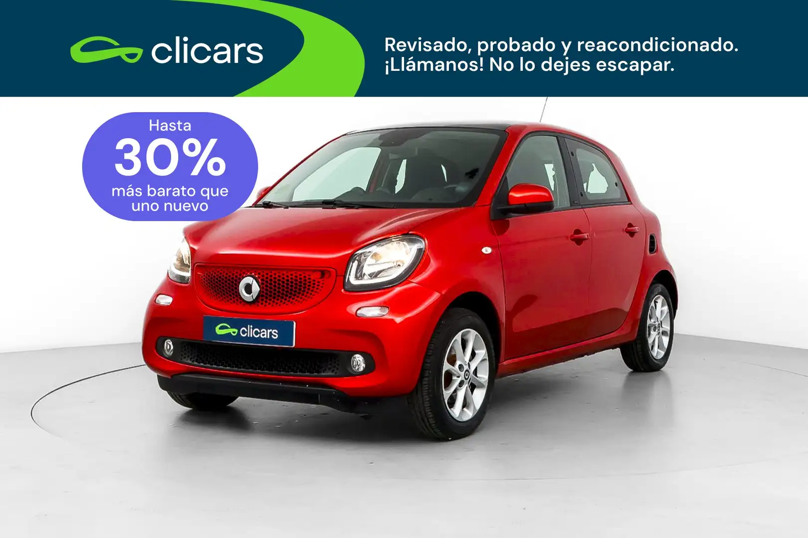 smart forFour 66 Passion Aut. Rojo - 1