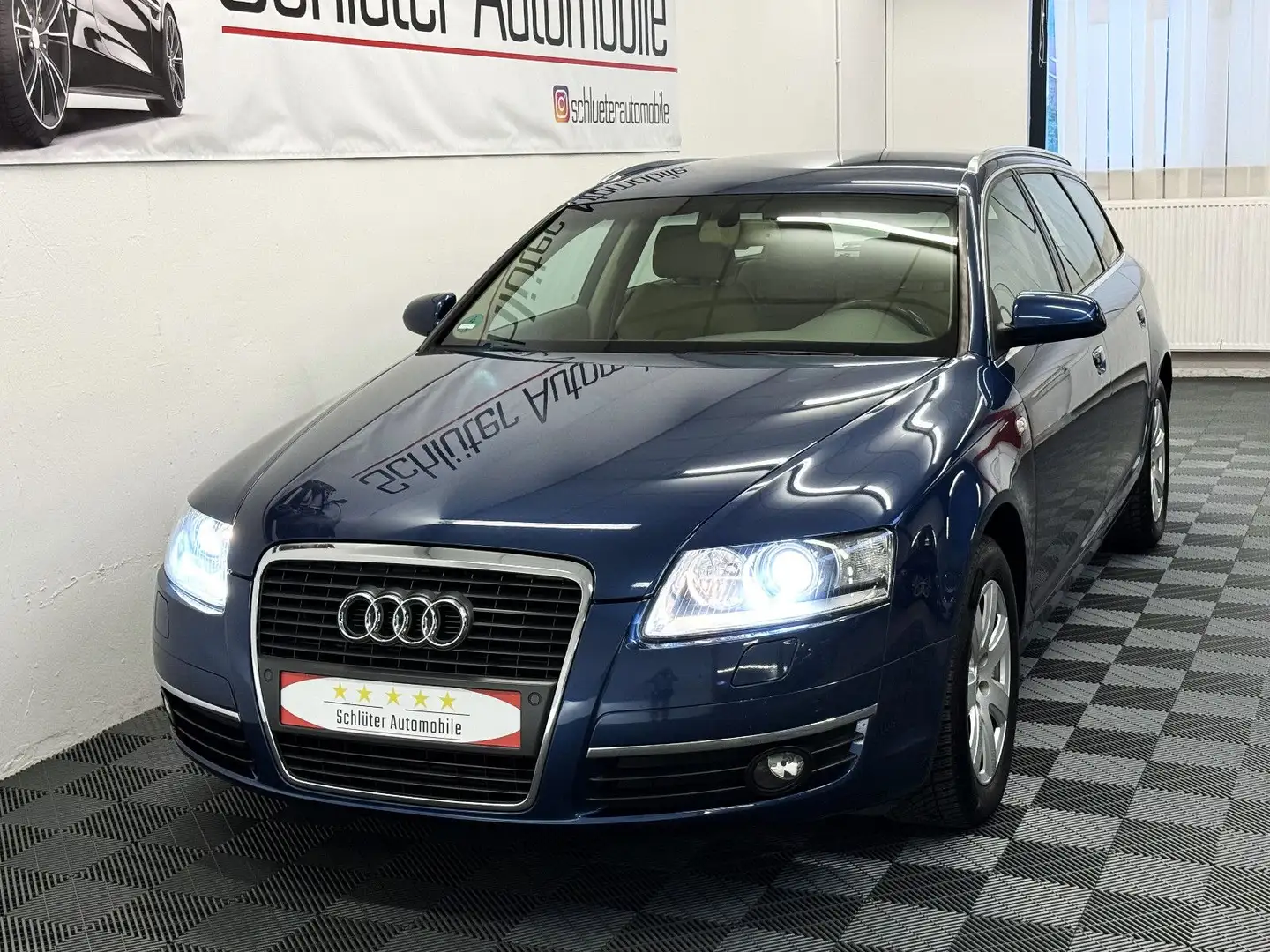 Audi A6 Avant 2.4i Aut.*Leder*Xenon*SHZ*PDC*Tempomat Blau - 1