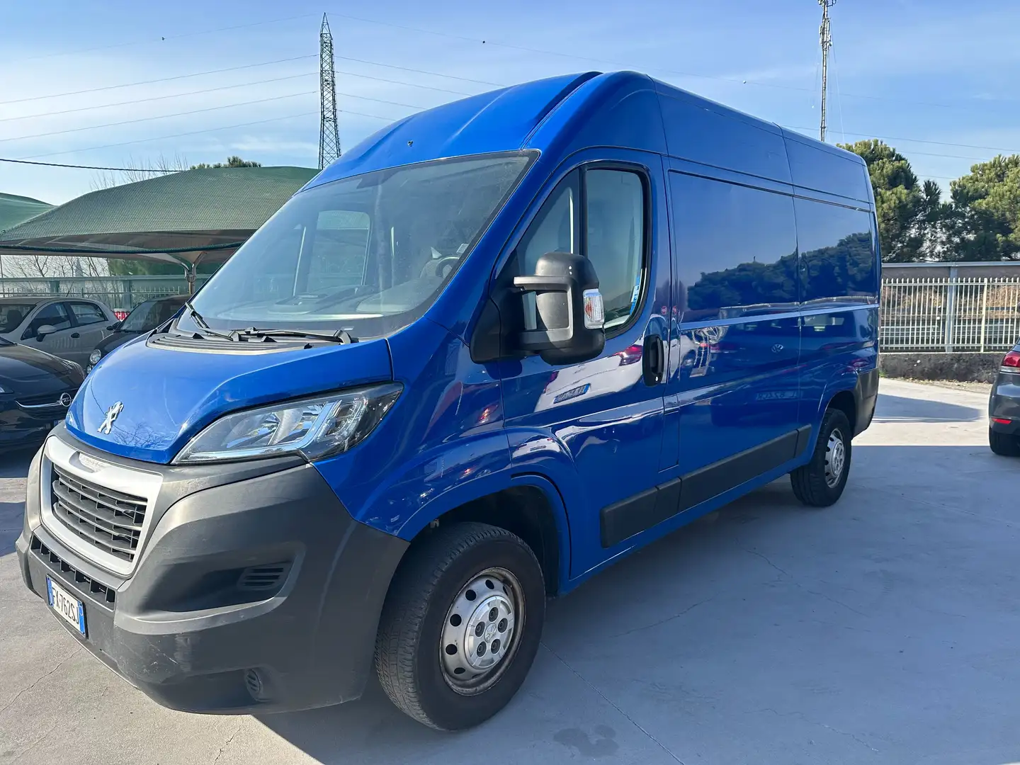 Peugeot Boxer 130cv PASSO MEDIO TETTO ALTO L2-H2 Euro6 Blu/Azzurro - 1