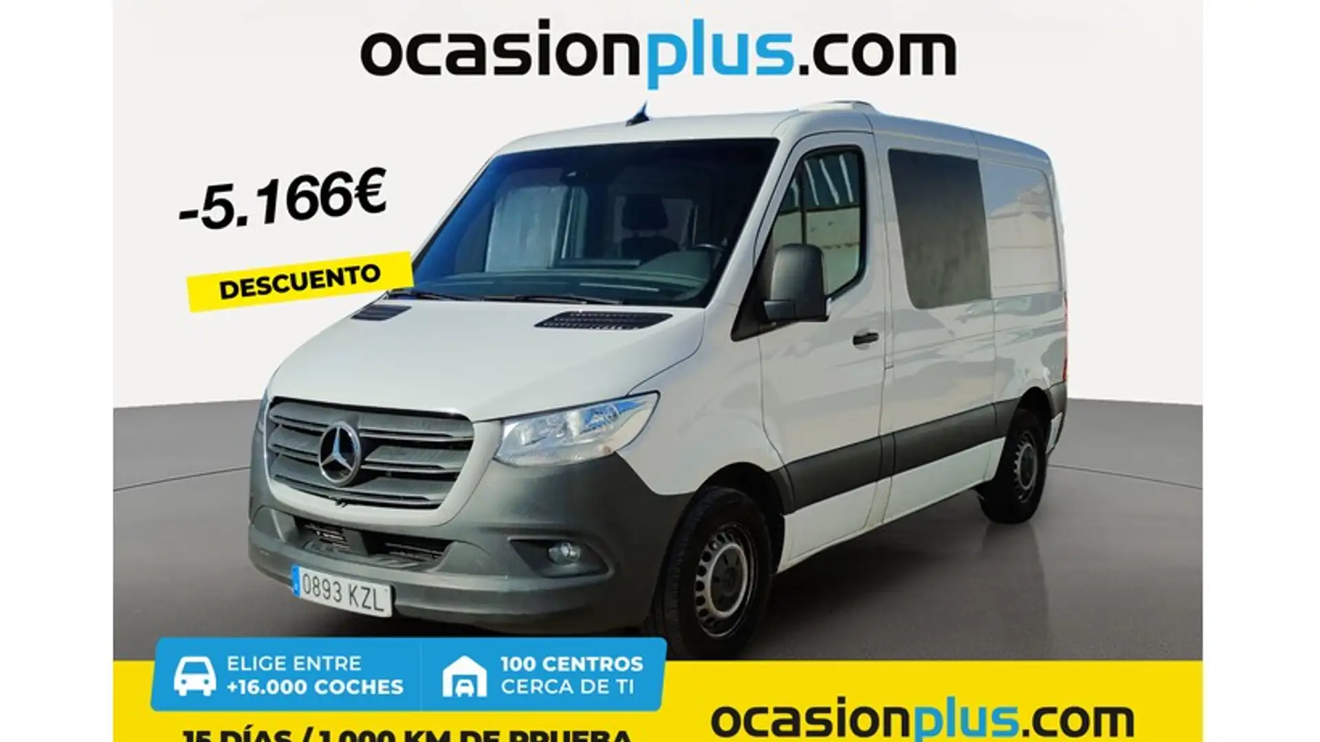 Mercedes-Benz Sprinter Furgón 211CDI Compacto tD Blanco - 1