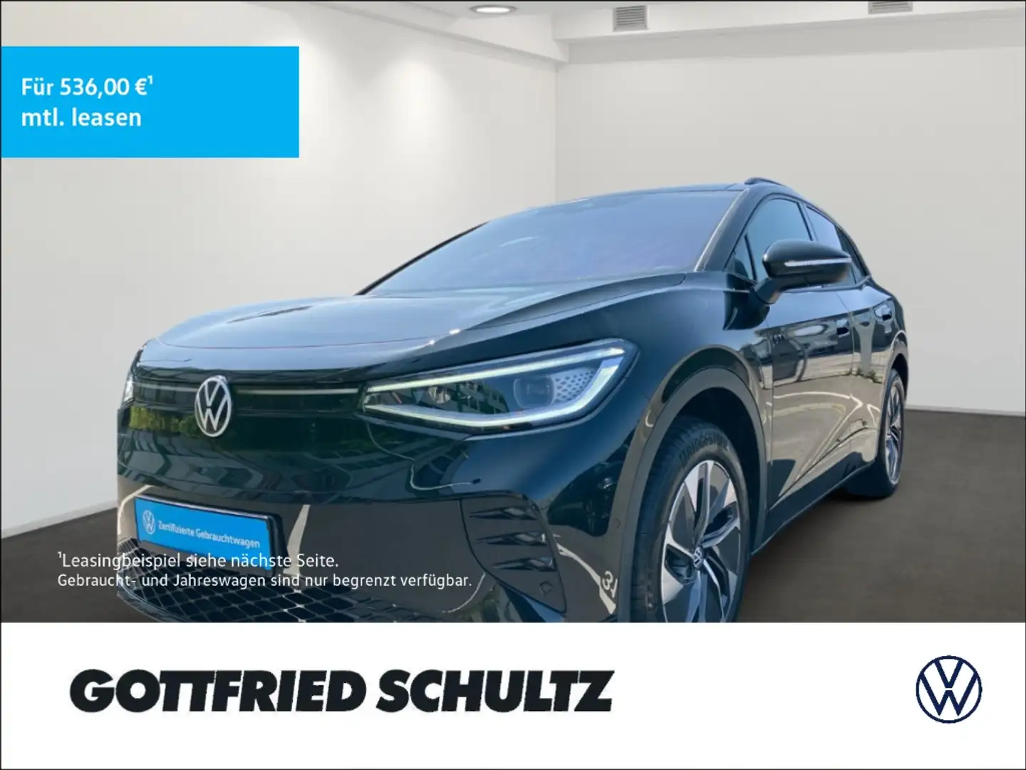Volkswagen ID.4 GTX 250 kW 4M LED NAVI AHK SHZ PDC LM ZV Noir - 1