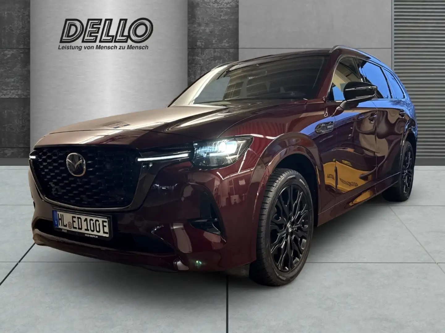 Mazda CX-80 Homura Plus Hybrid Allrad 2.5 e-SKYACTIV-PHEV HUD Rot - 1
