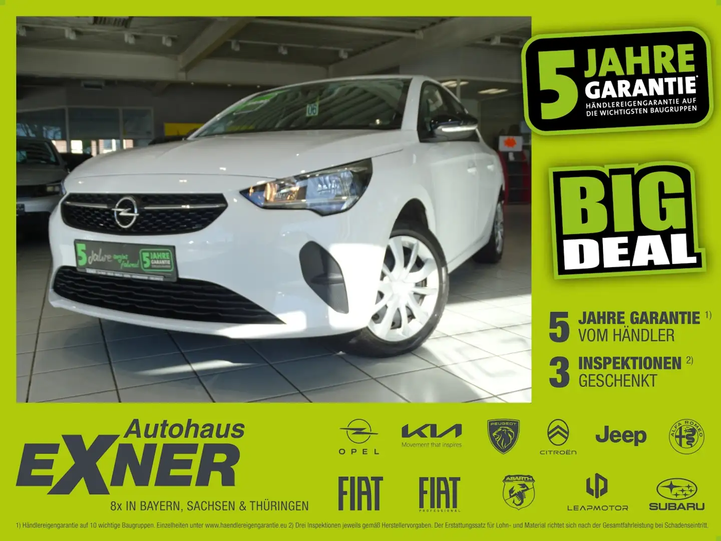 Opel Corsa-e EDITION *Batteriezertifikat*PDC hinten Weiß - 1