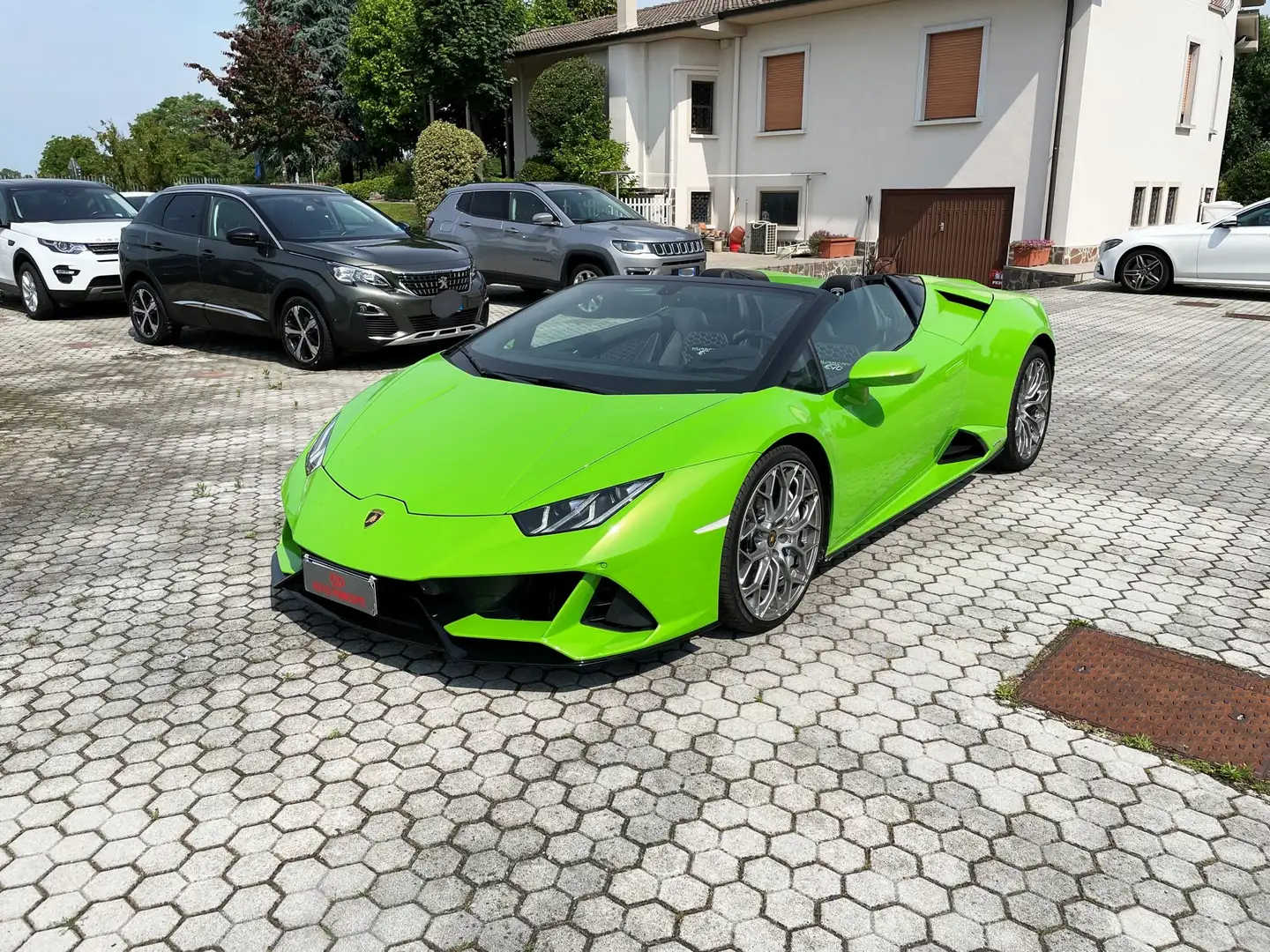 Lamborghini Huracán Huracán 5.2 V10 640 CV EVO Spyder - 2022 Grün - 1