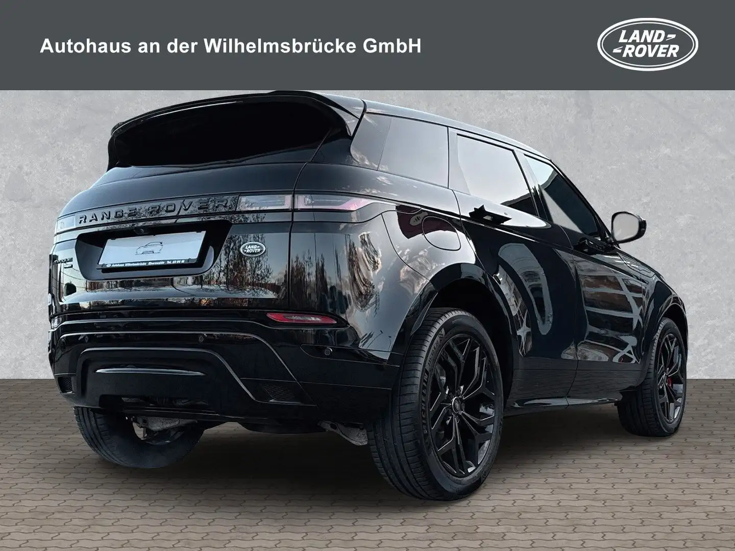 Land Rover Range Rover Evoque P300 HST AHK Schwarz - 2