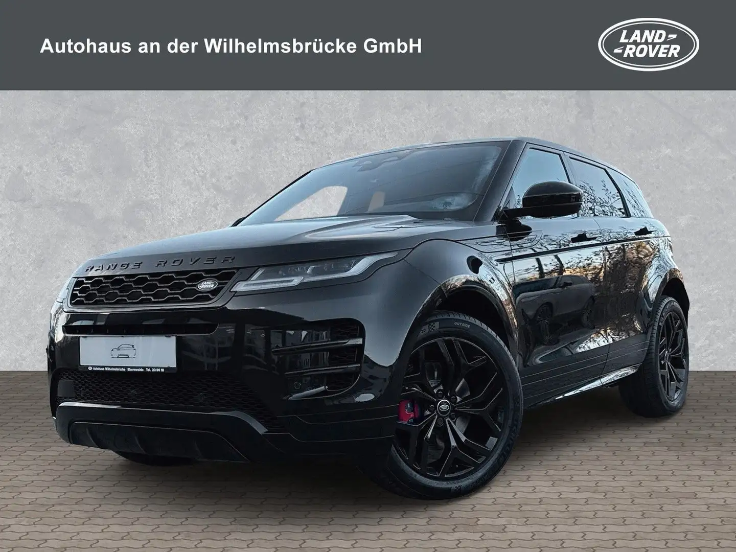 Land Rover Range Rover Evoque P300 HST AHK Schwarz - 1