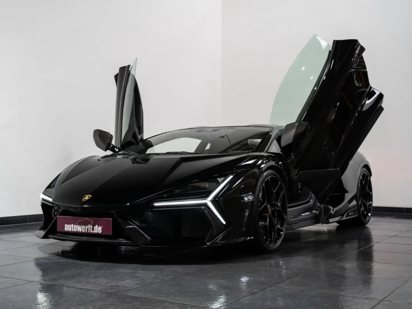 Lamborghini Revuelto IN&OUTSIDE CARBON PROD.25 360 CAM NEW CAR Negru - 1